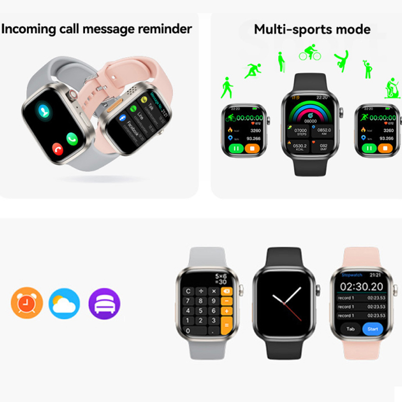 Montre connectée intelligente NFC multifonctionnelle - 1